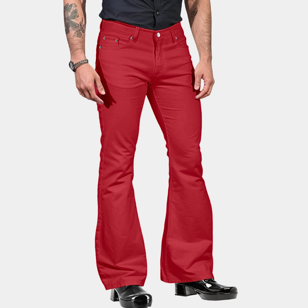 Linn - Flare zomerbroek voor heren