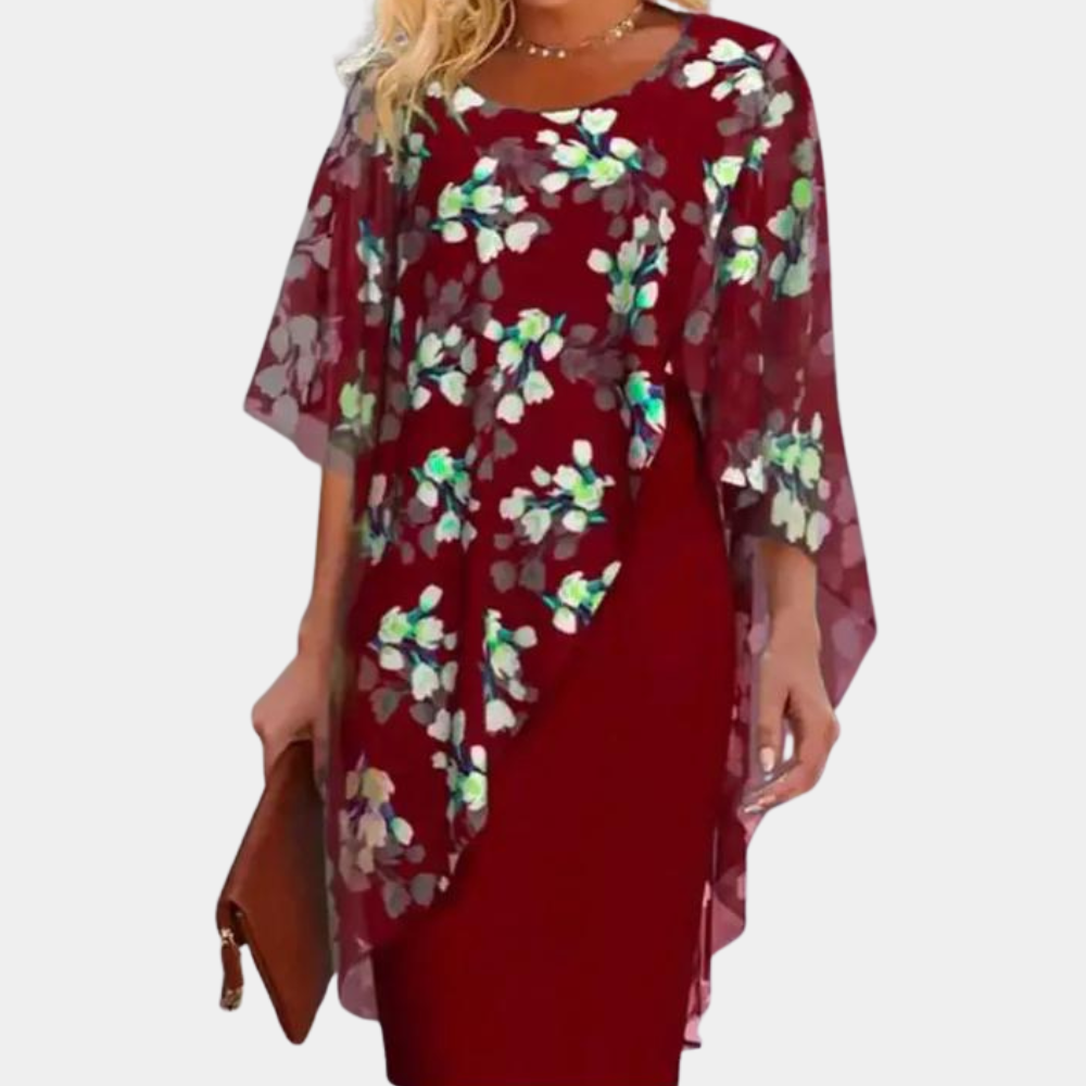 Linnea - Elegante zomer bloemenjurk voor dames