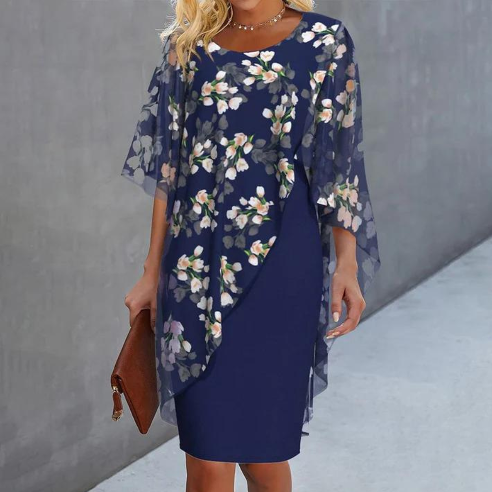 Linnea - Elegante zomer bloemenjurk voor dames