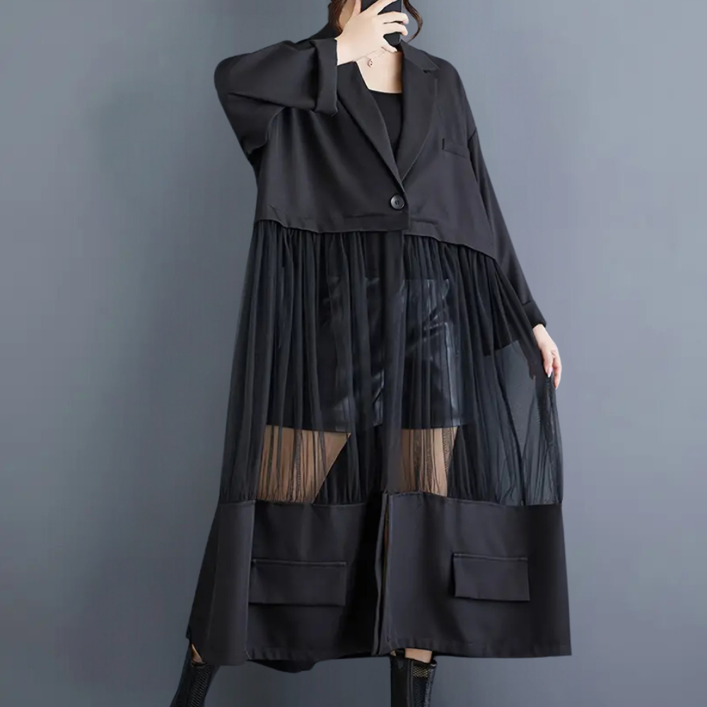 LINZEIGH - Elegante Zomer Trench Coat voor Dames