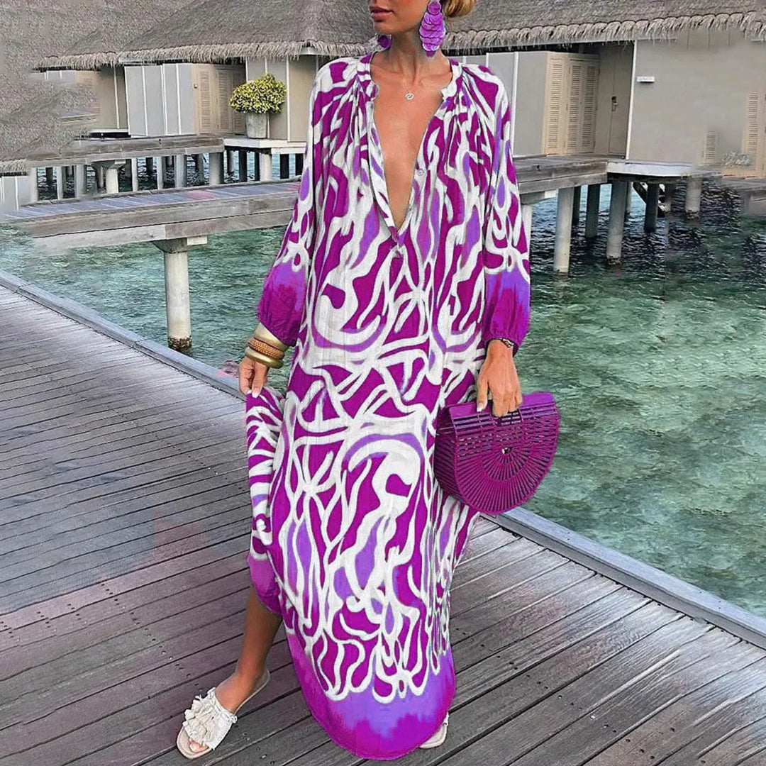 ALIYAH - Stijlvolle boho zomerjurk