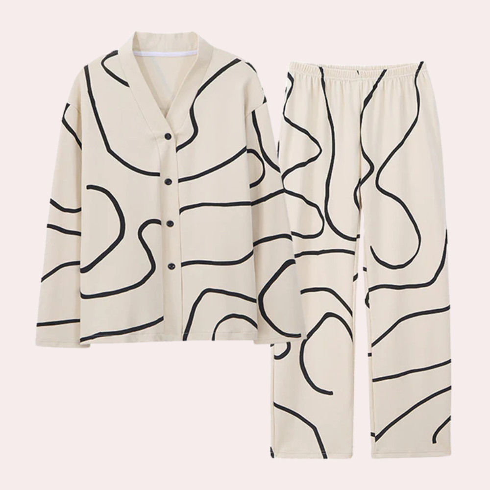 KIMBERLY - Luxe Zomerse Pyjamaset voor Dames
