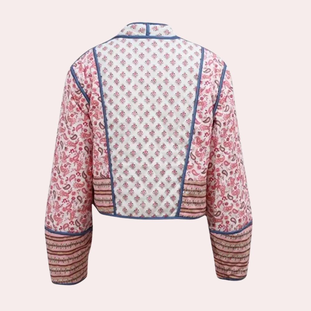 LEINA - Luchtig Casual Bloemenjasje voor Dames - Perfect voor de Zomer