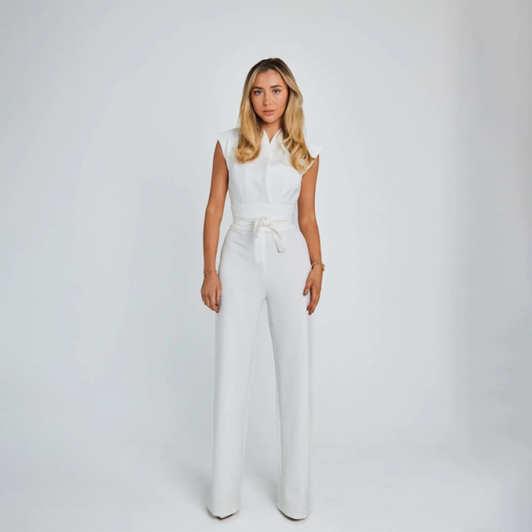 ANASTASIA - Modieuze zomerse jumpsuit met losse pijpen