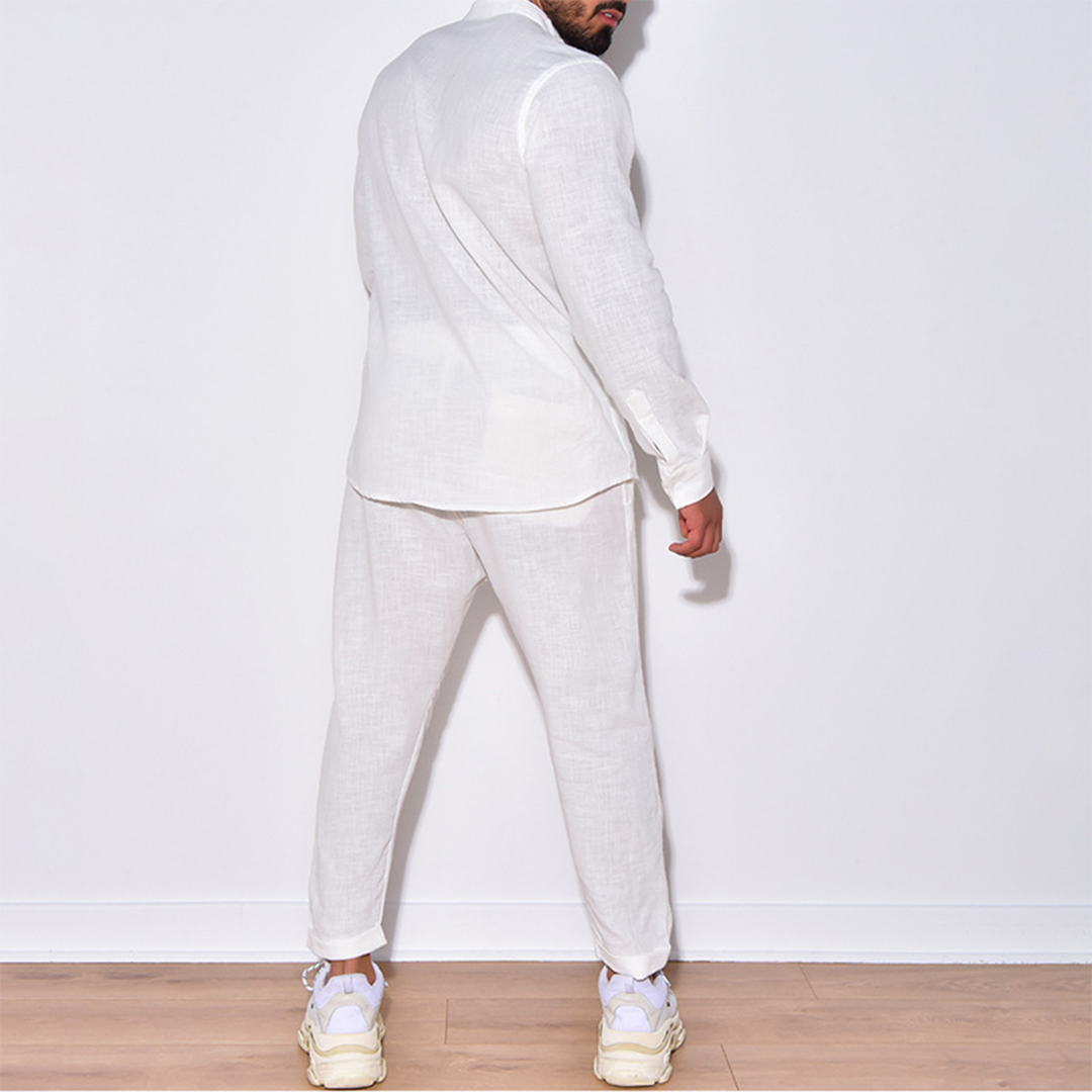 LEON - Heren casual zomerset