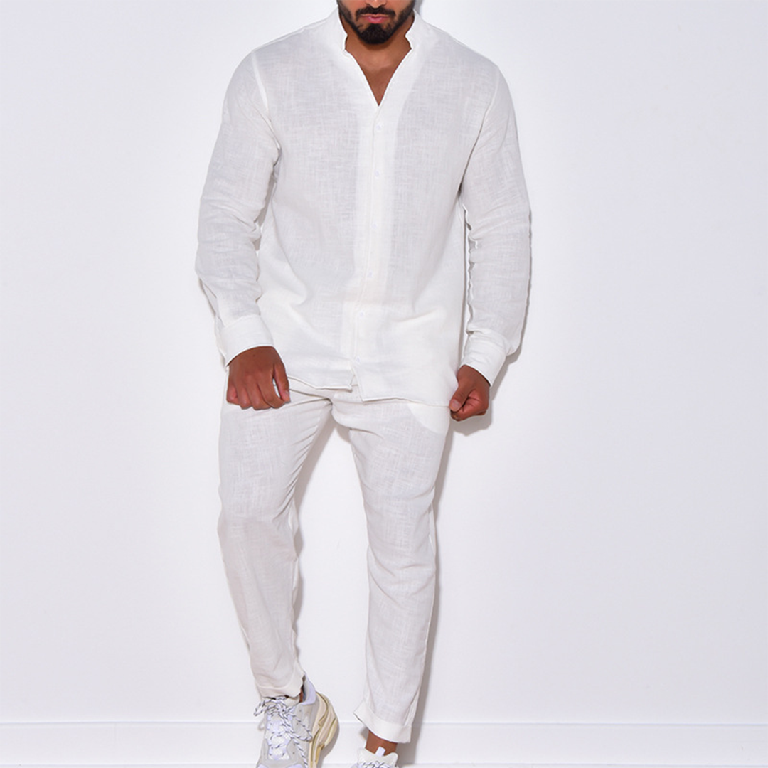 LEON - Heren casual zomerset