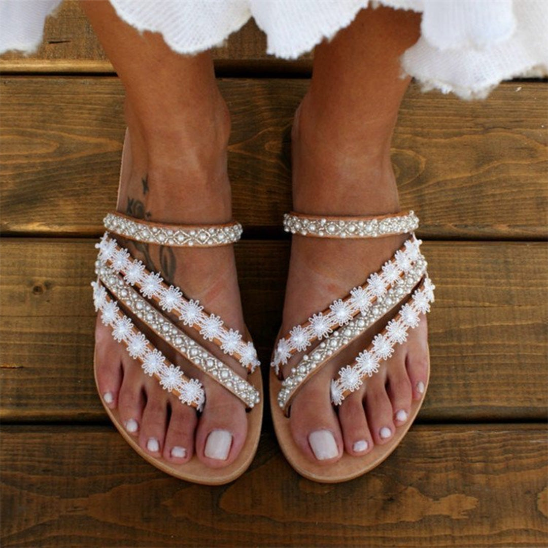 JOURNI - Stijlvolle zomerse pantoffels voor vrouwen