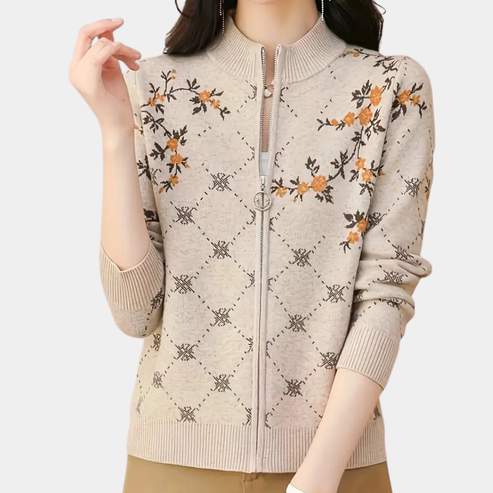 JUSTA - Geraffineerd Gebloemd Zomervest voor Dames