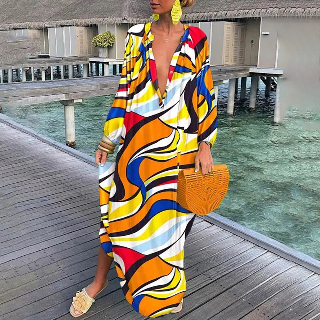 ALIYAH - Stijlvolle boho zomerjurk