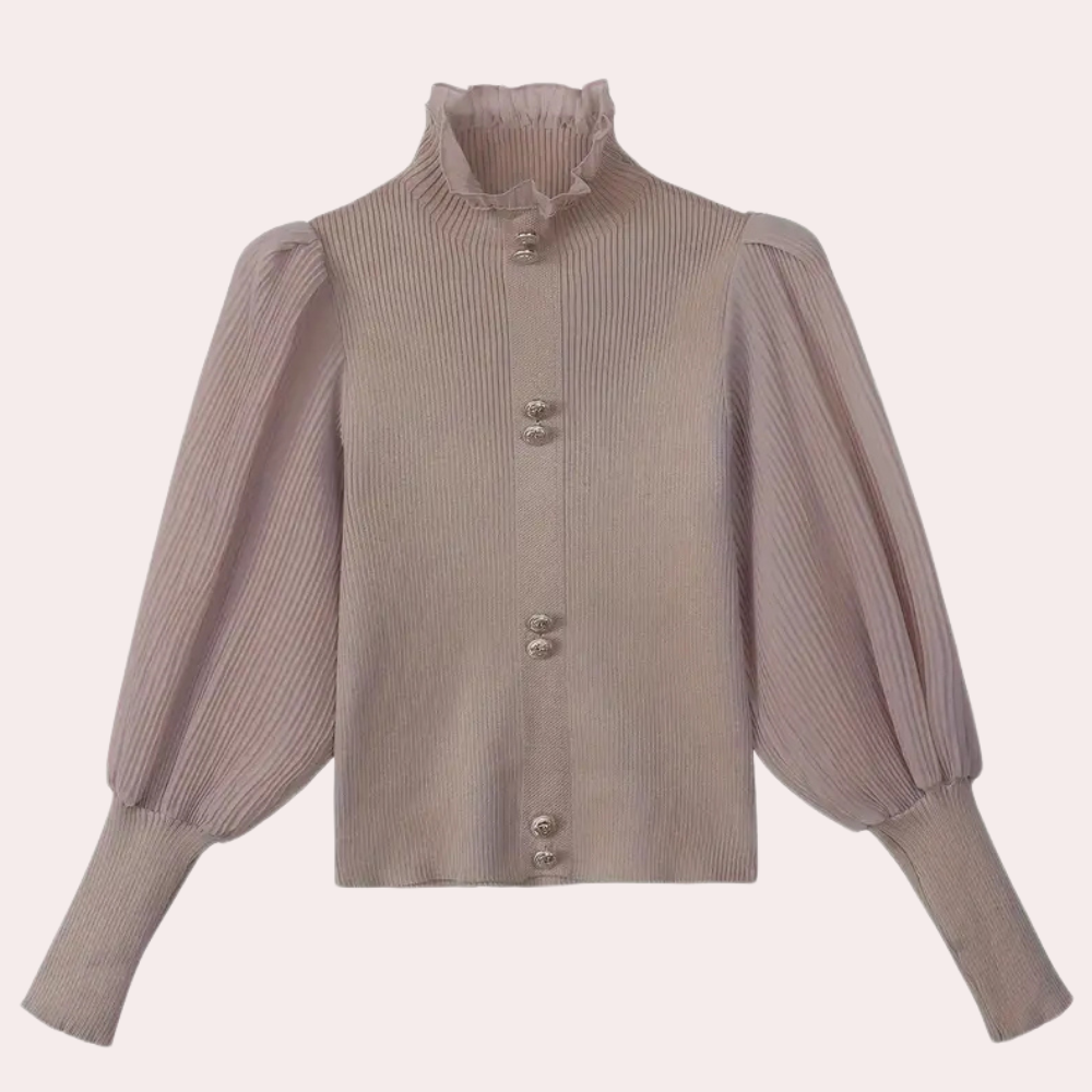 JOVANA - Elegante Gebreide Zomertop voor Dames