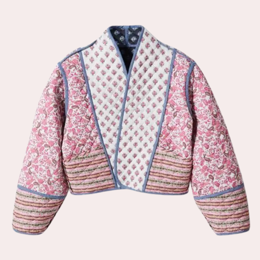 LEINA - Luchtig Casual Bloemenjasje voor Dames - Perfect voor de Zomer