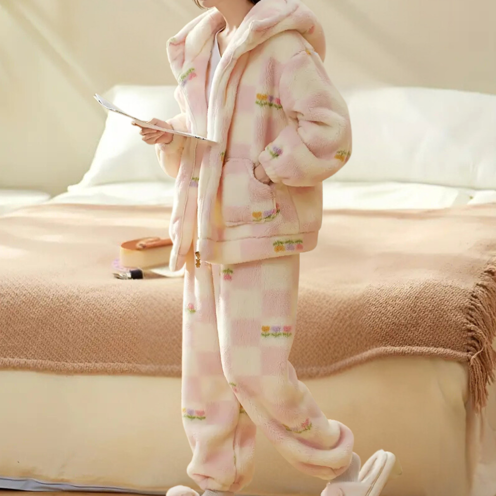 KAHLIA - Luxe Zomer Pyjamaset voor Dames