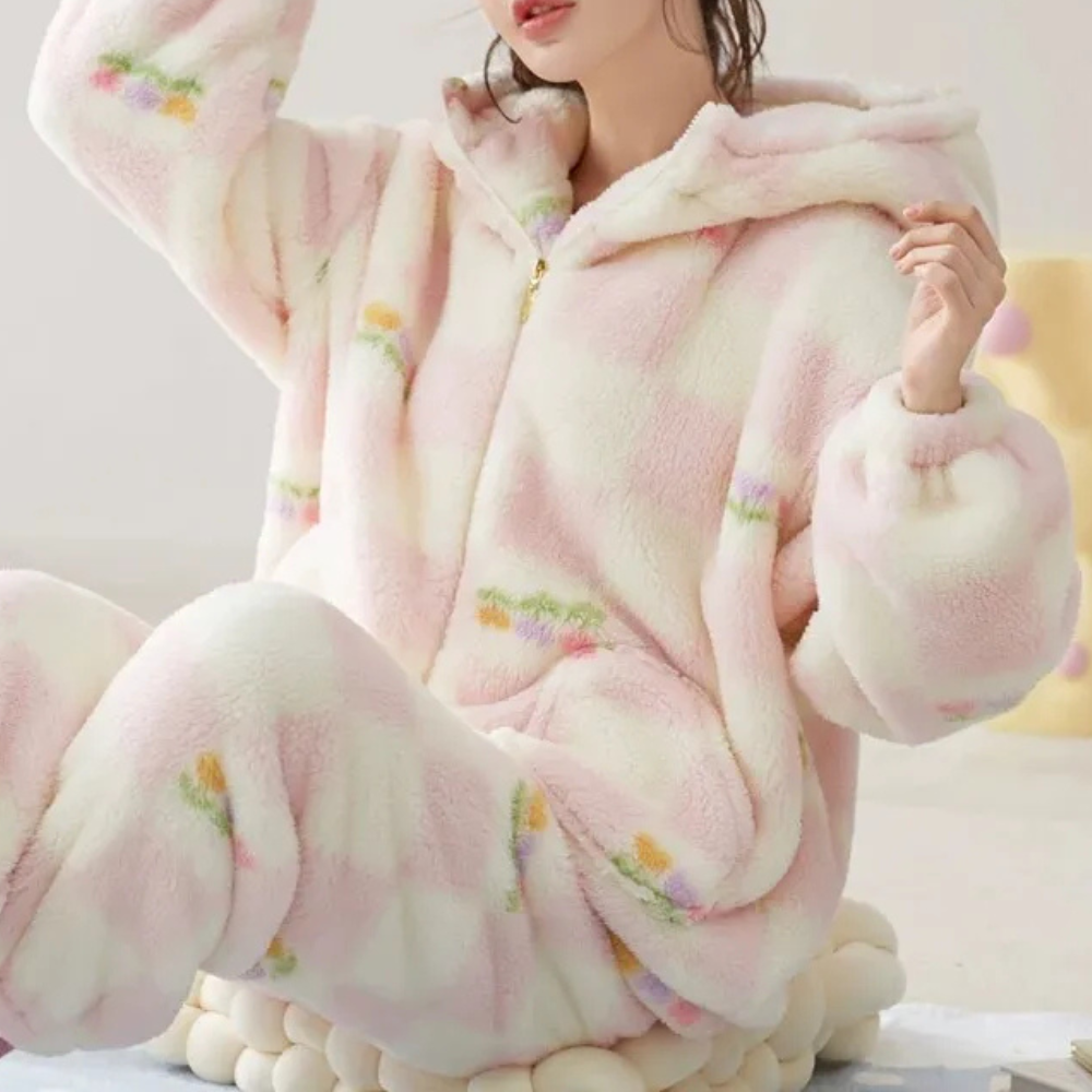 KAHLIA - Luxe Zomer Pyjamaset voor Dames
