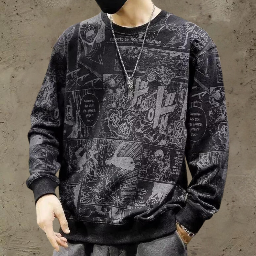LINDO - Trendy Zomersweatshirt voor Heren