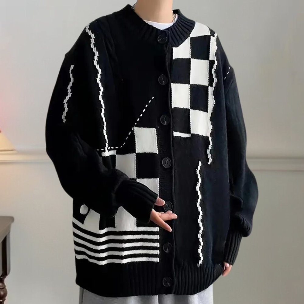 KEION - Luchtig Gebreid Vest voor Heren - Perfect voor de Zomer