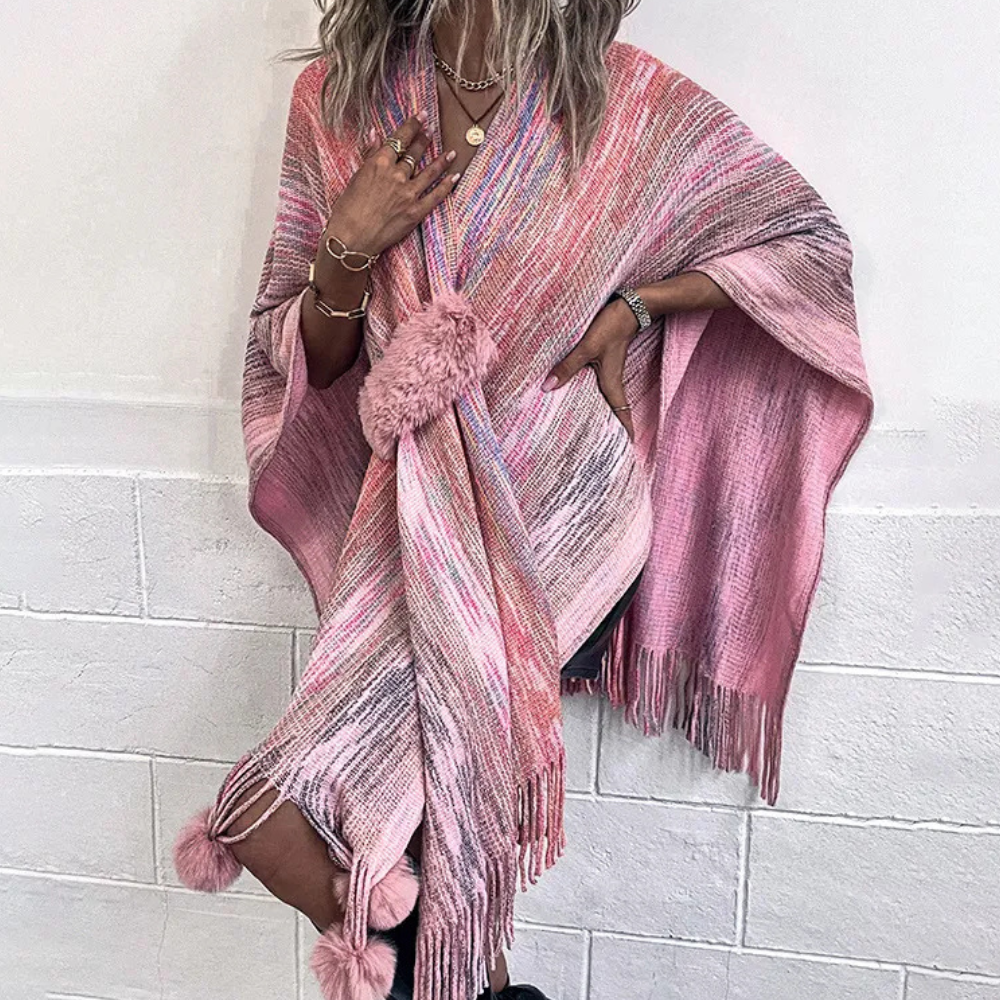 LIVIANA - Trendy Gebreide Zomersjaal voor Dames
