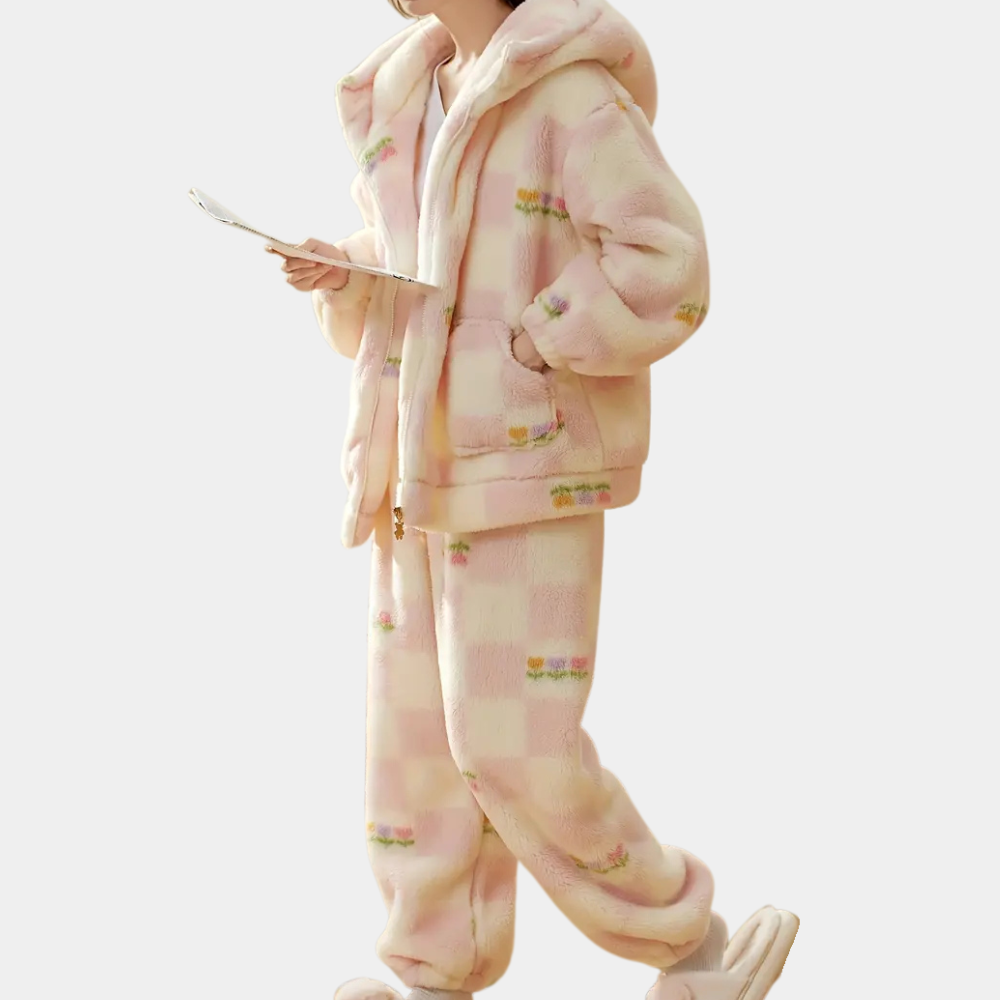 KAHLIA - Luxe Zomer Pyjamaset voor Dames